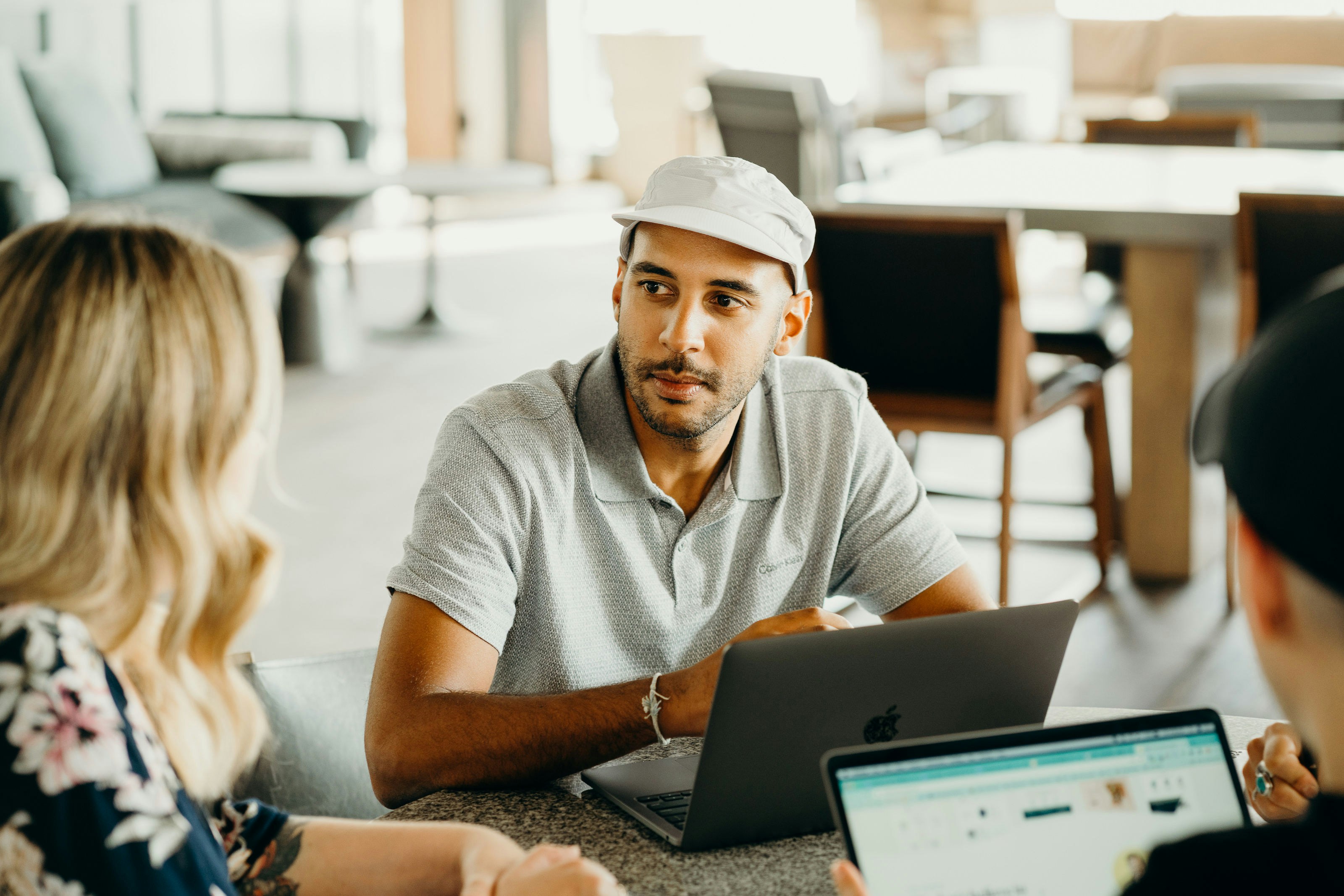 person discussing product detail page best practices