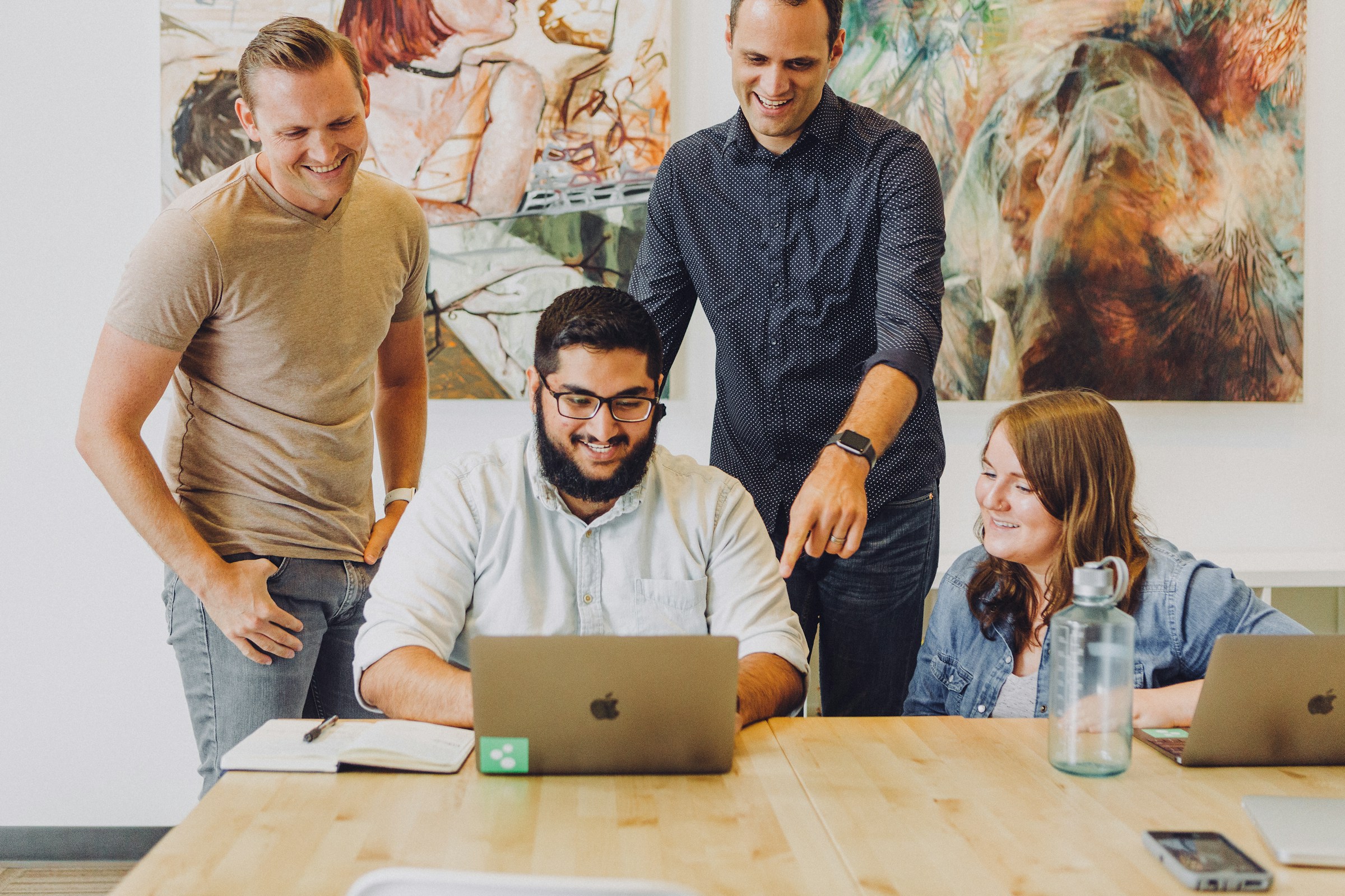 team creating a joint strategy - Marketing Functions