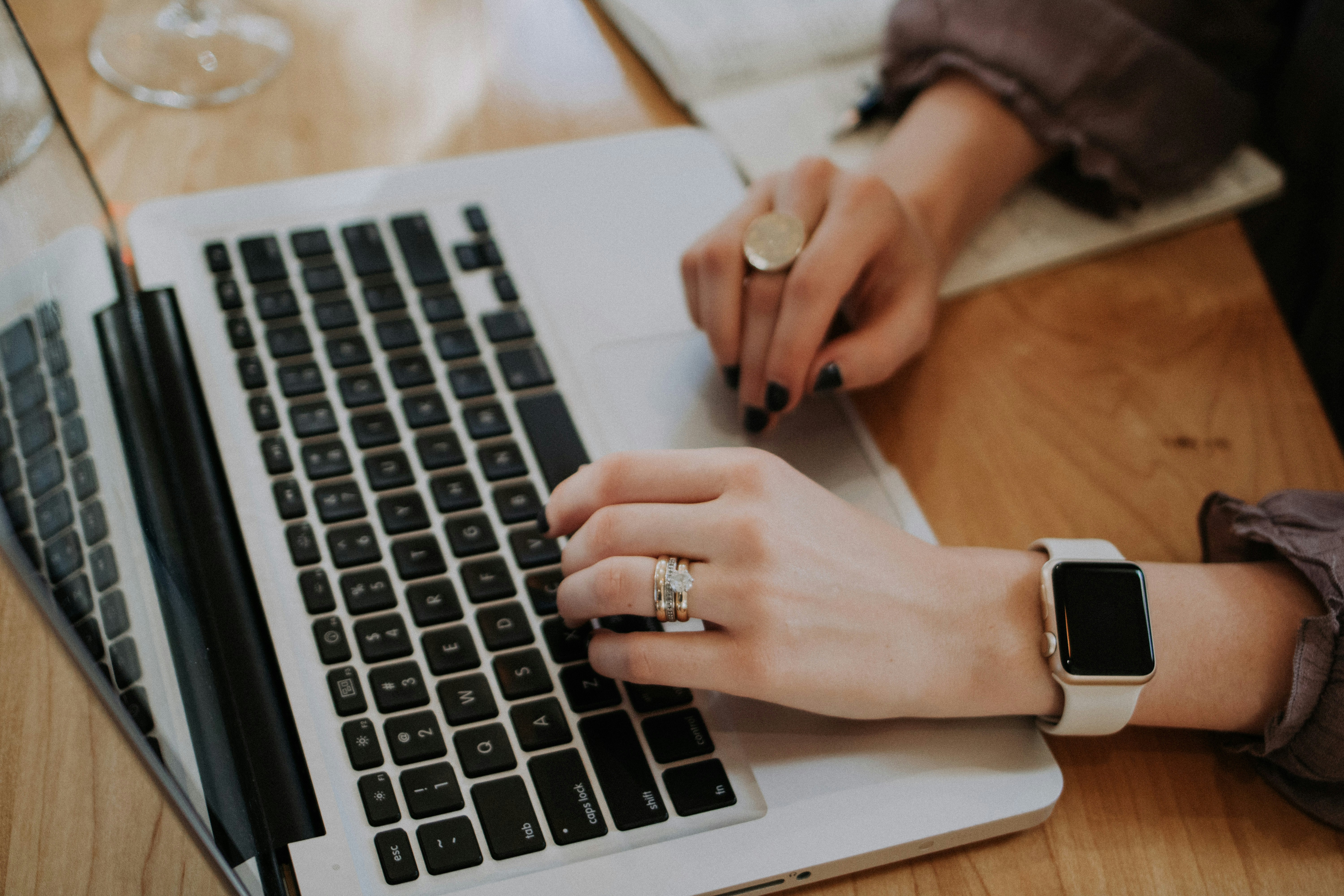 working on laptop - How To Paraphrase A Paragraph