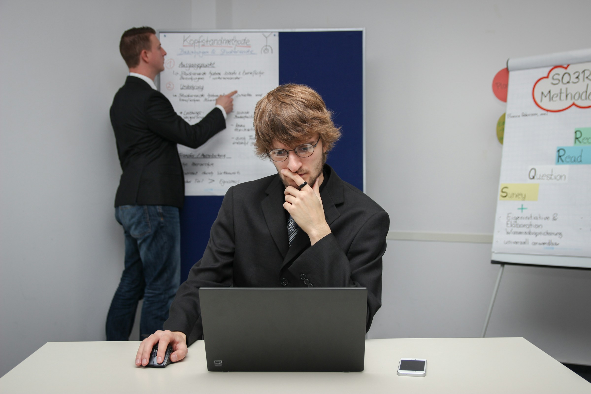 man working smartly - Smart Fill Google Sheets