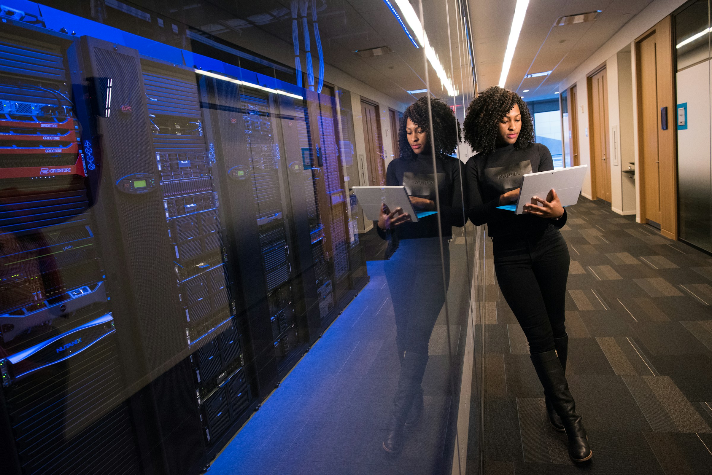 woman managing - Data Classification Benefits