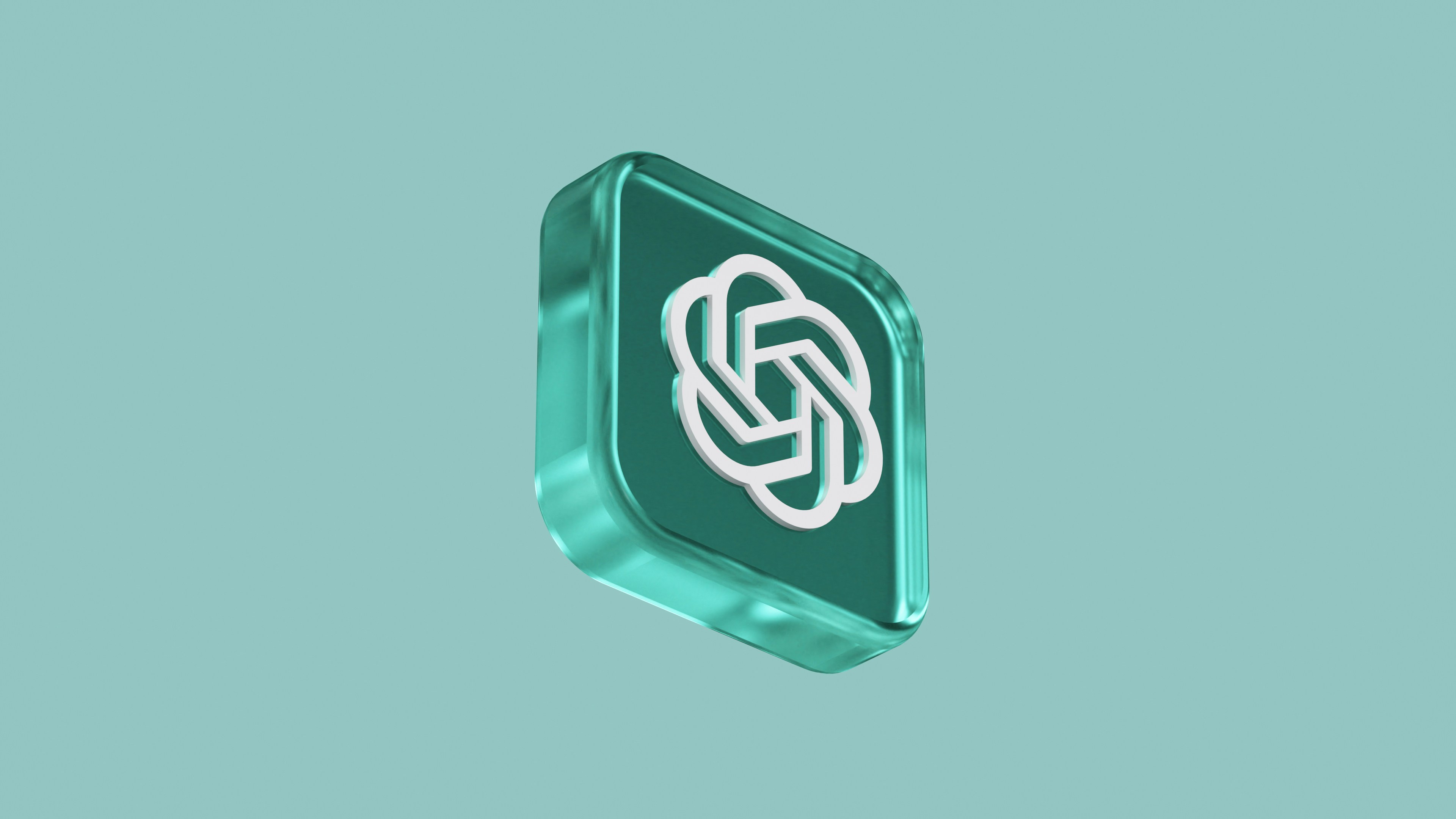 Shiny cubical logo of chatgpt - Chat GPT In Excel