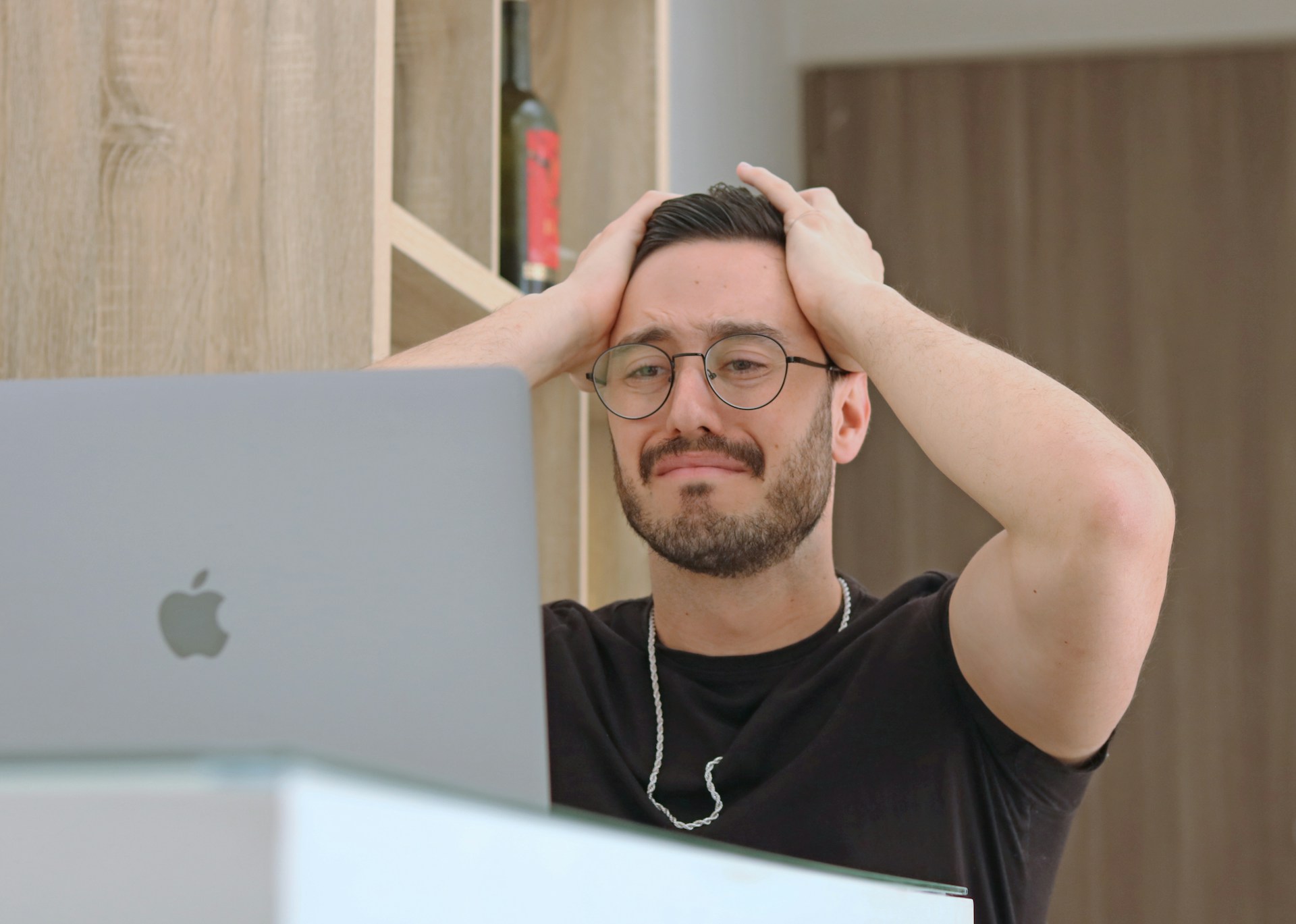 man looking not happy - Challenges of Data Cleaning