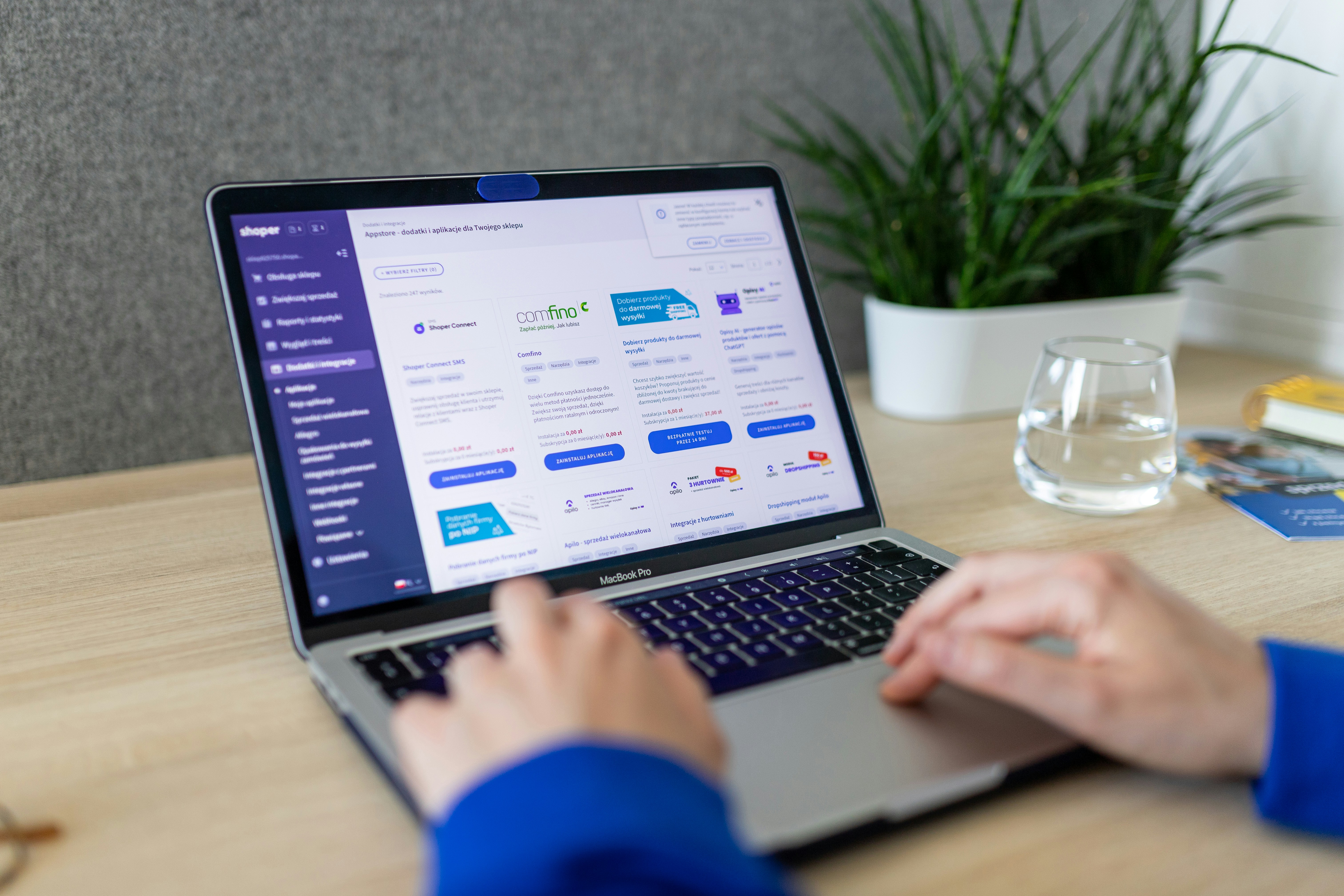 man testing out handful E-Commerce AI Tools