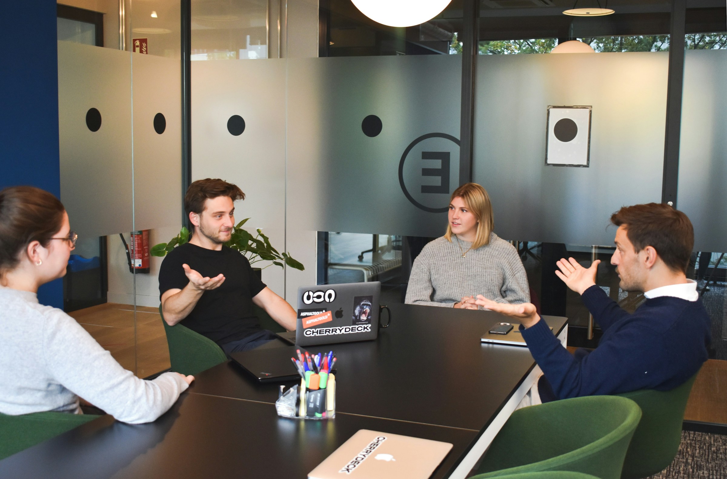 person discussing - How to Create a Tagline