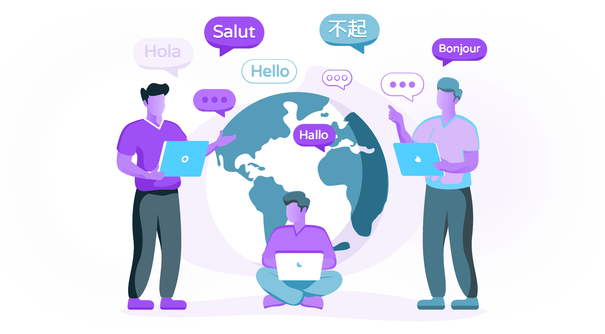 people working - What Does Localization Mean